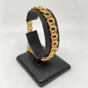 Pulsera Oro 18kt Cadena Hungarina 22cm