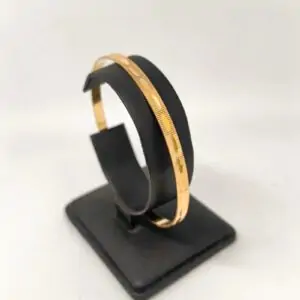 Pulsera Rígida Oro 18kt con tallas