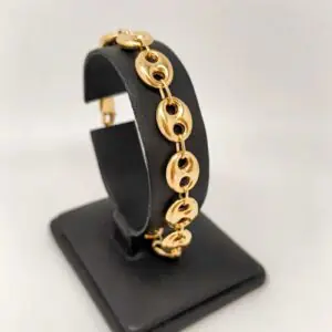 ORO NUEVO 18KT Pulsera eslabón calabrote