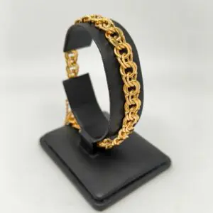 Pulsera Oro 18kt Cadena Hungarina 22cm