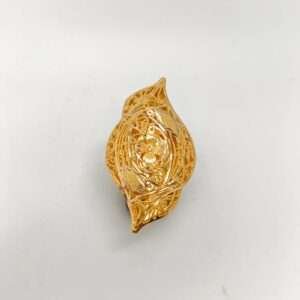 Anillo Oro 21kt Lanzadera picos