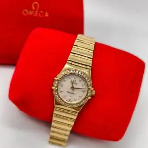Reloj Omega Constellation señora Oro 18k y Diamant