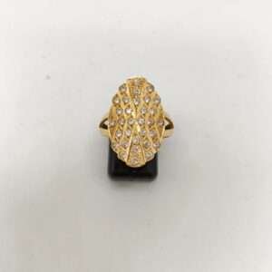 Anillo Oro 18kt con Circonitas